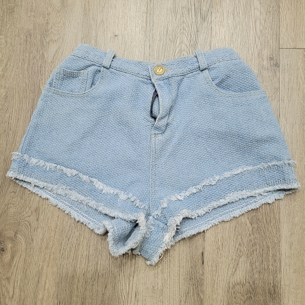 2/$20 Y2K Top Fashion Blue Shorts Pant Size: W24